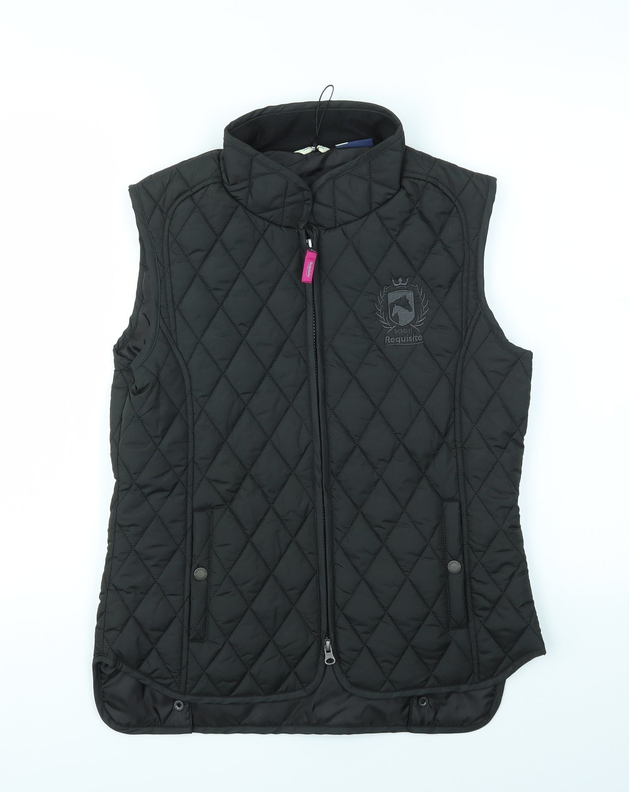 Requisite Womens Black   Gilet Coat Size 10