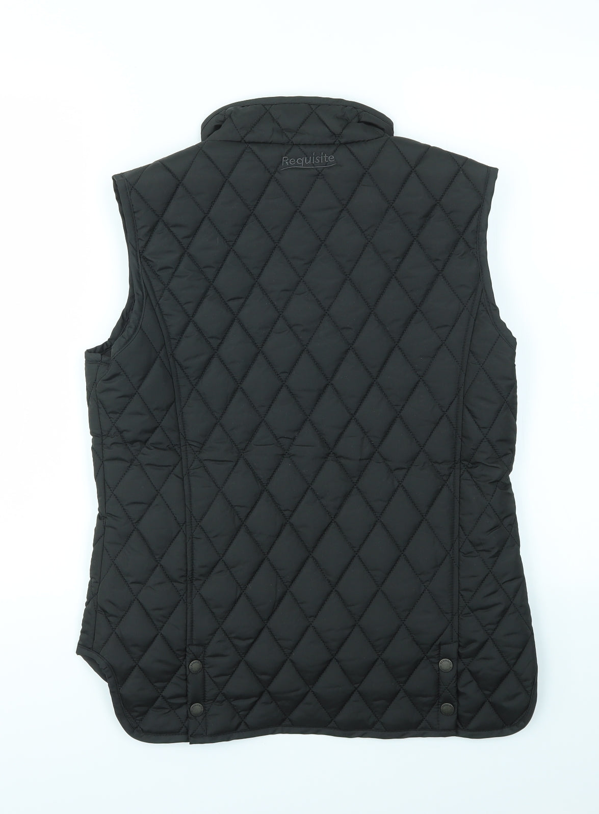 Requisite Womens Black   Gilet Coat Size 10