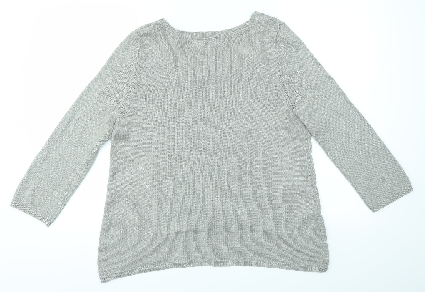 NEXT Womens Grey   Basic T-Shirt Size 14