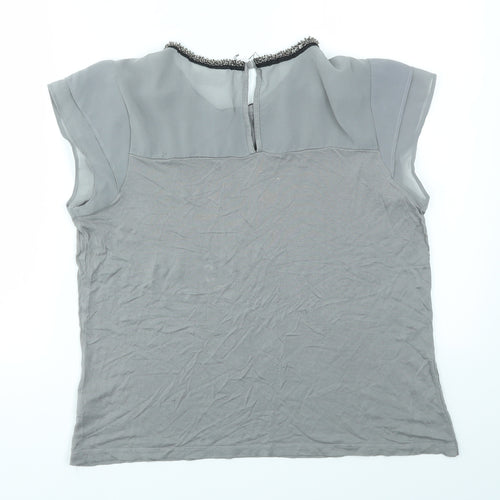 NEXT Womens Grey   Basic T-Shirt Size 14