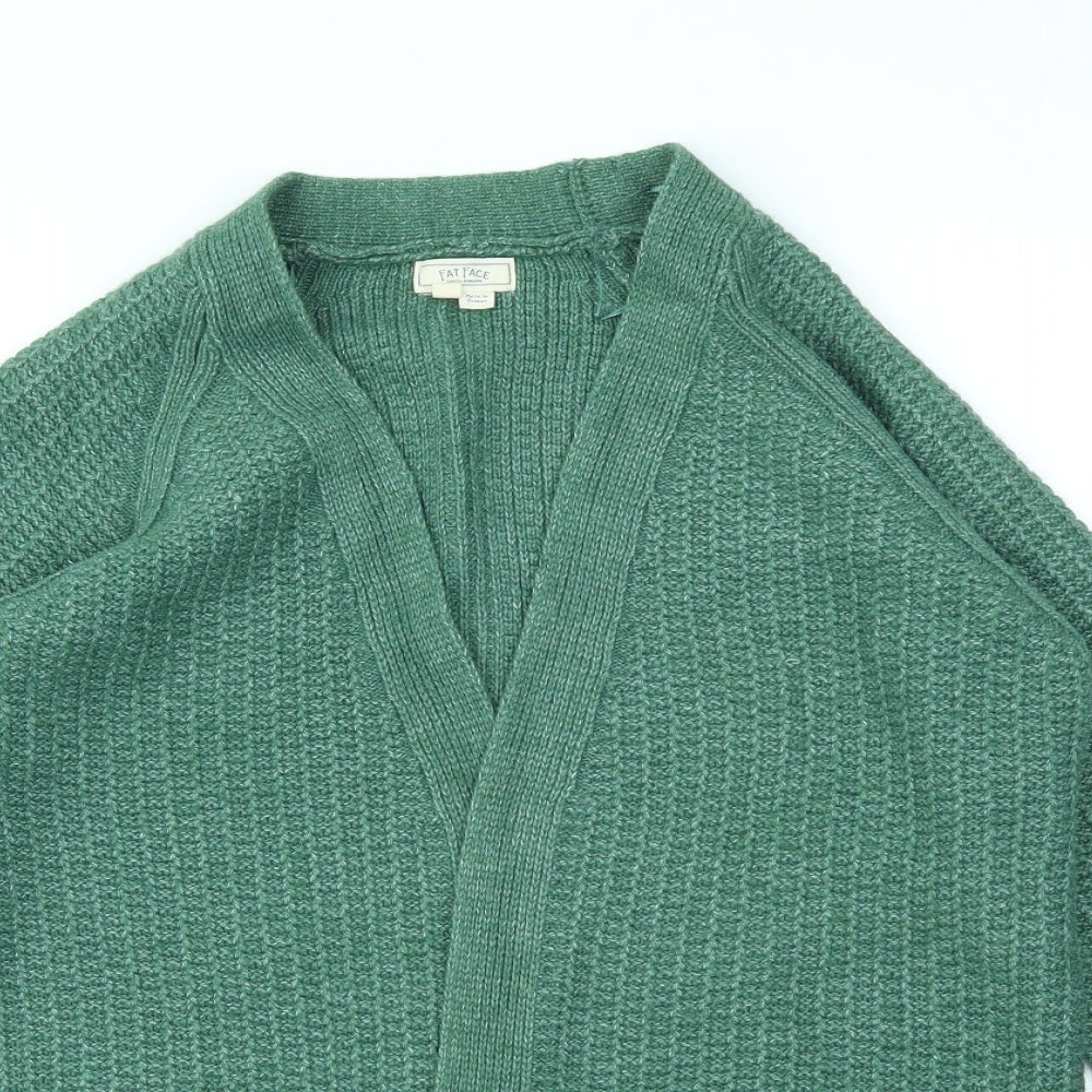 Fat Face Womens Green   Cardigan Jumper Size 8
