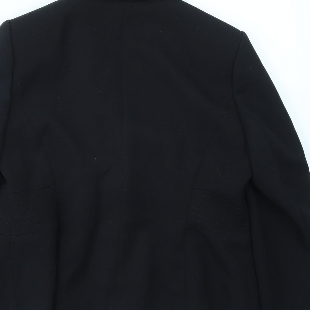 M&S Womens Black   Jacket Blazer Size 16