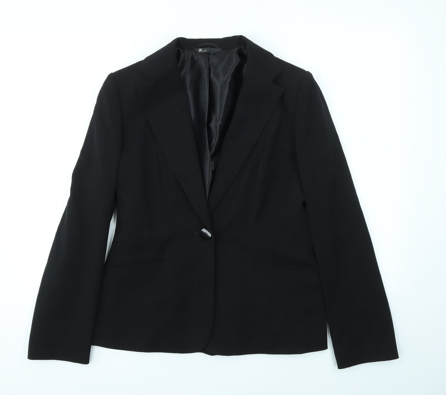 BHS Womens Black   Jacket Blazer Size 12