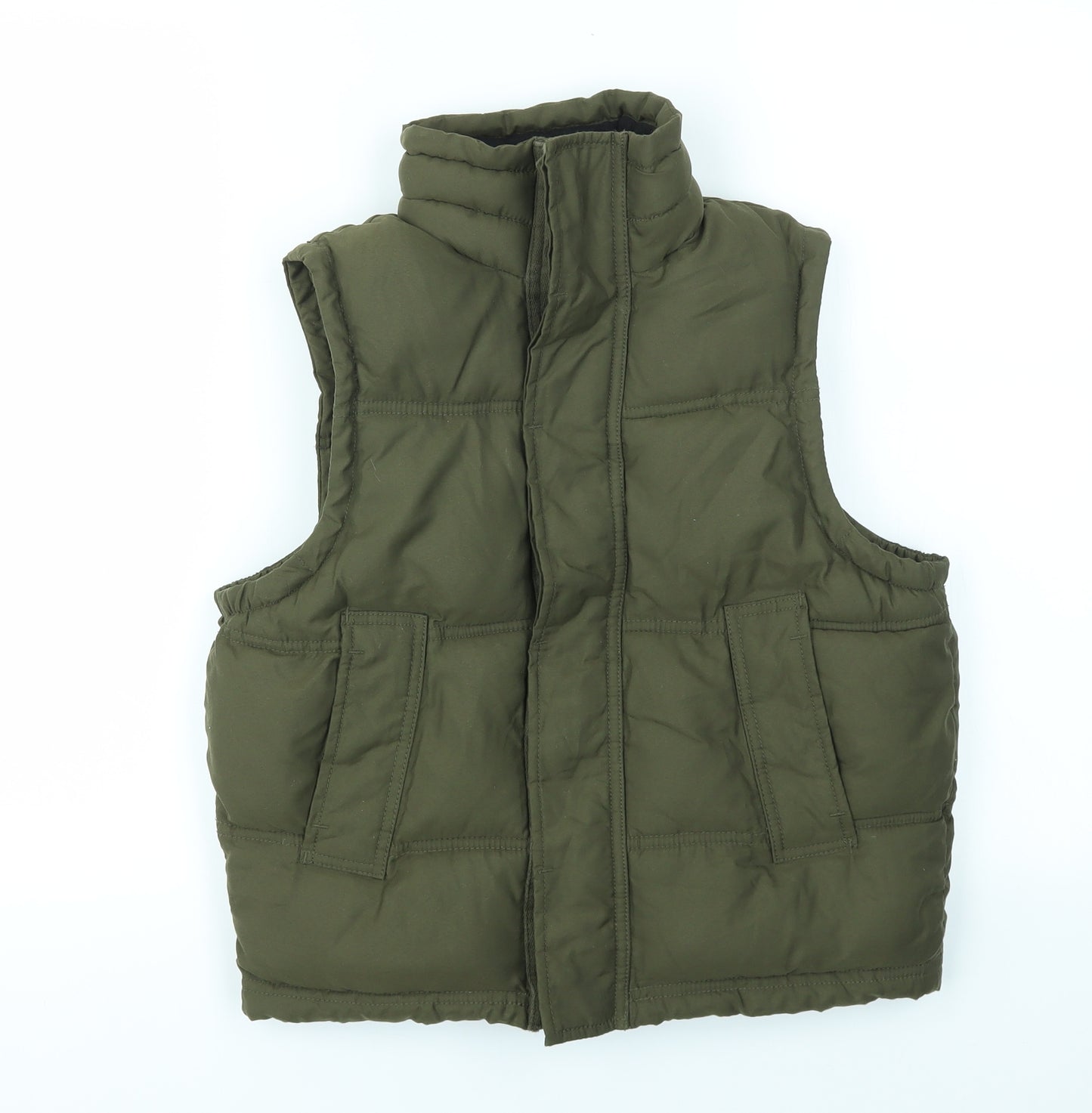 Gap Boys Green   Gilet Coat Size 8-9 Years