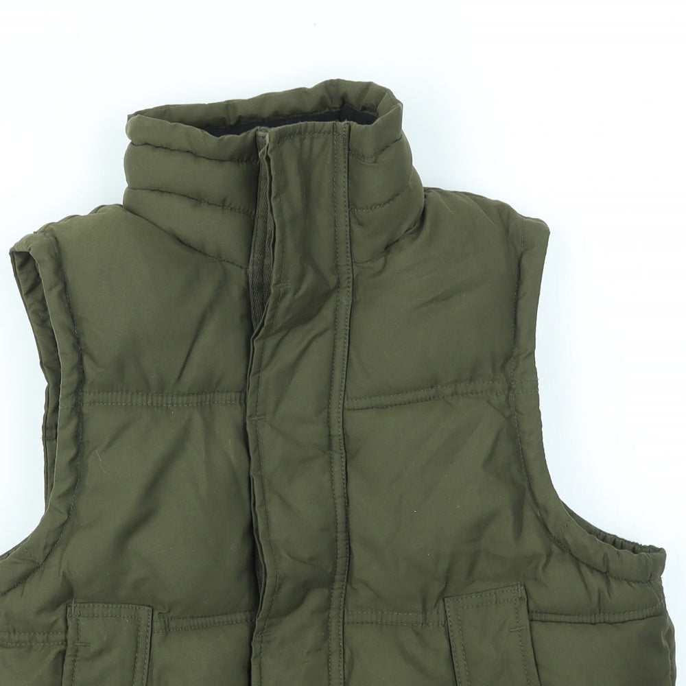 Gap Boys Green   Gilet Coat Size 8-9 Years