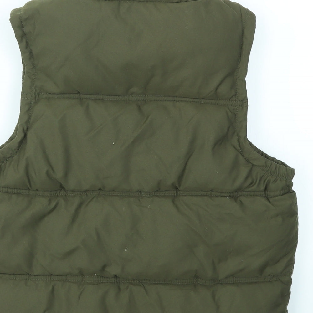 Gap Boys Green   Gilet Coat Size 8-9 Years