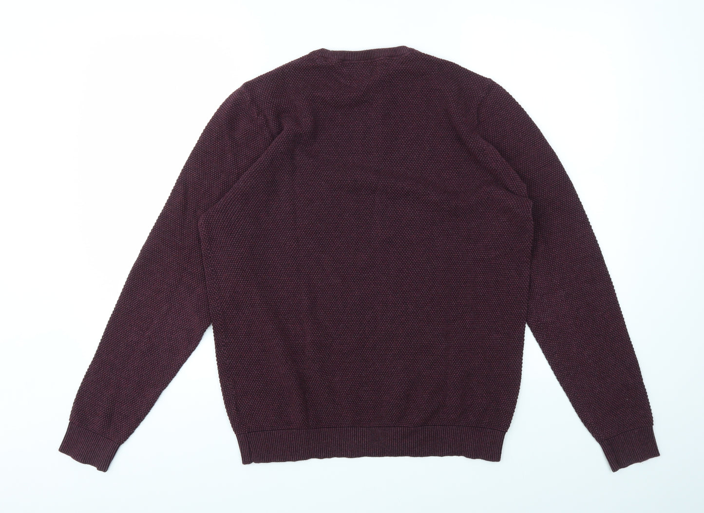 M&S Mens Red   Pullover Sweatshirt Size M