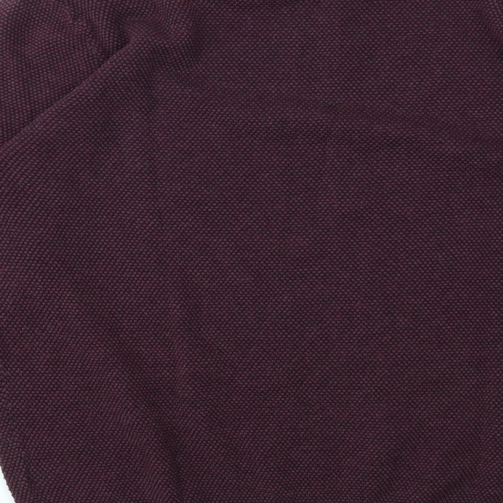 M&S Mens Red   Pullover Sweatshirt Size M