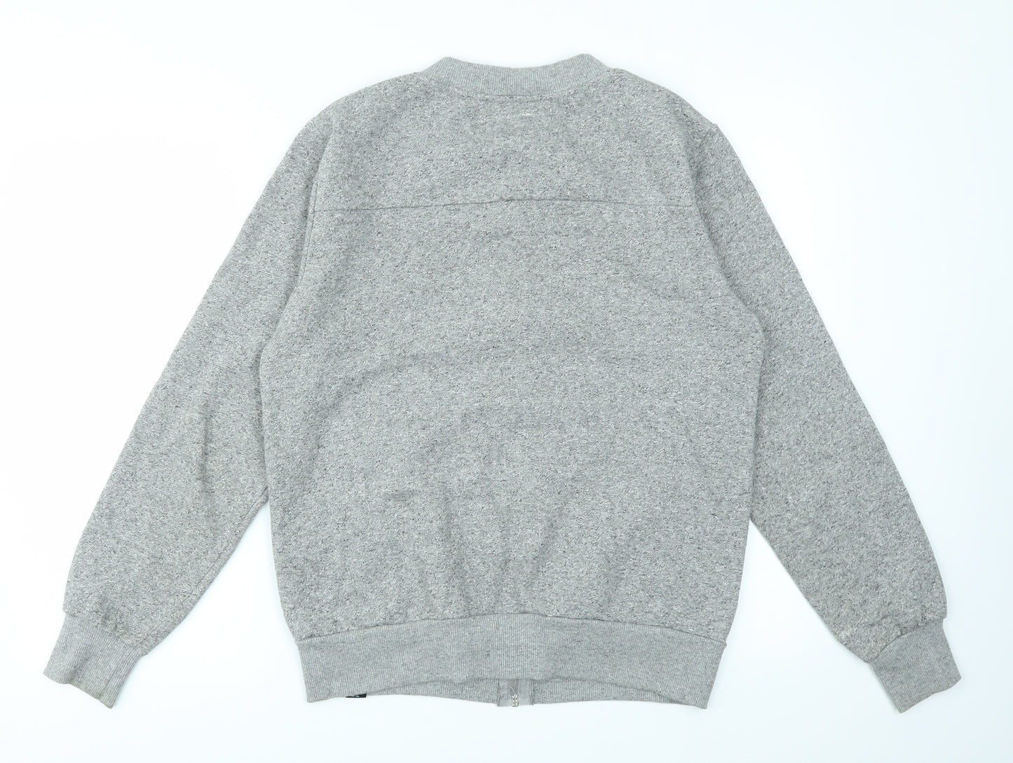 Cedar Wood State Mens Grey   Full Zip Sweatshirt Size M