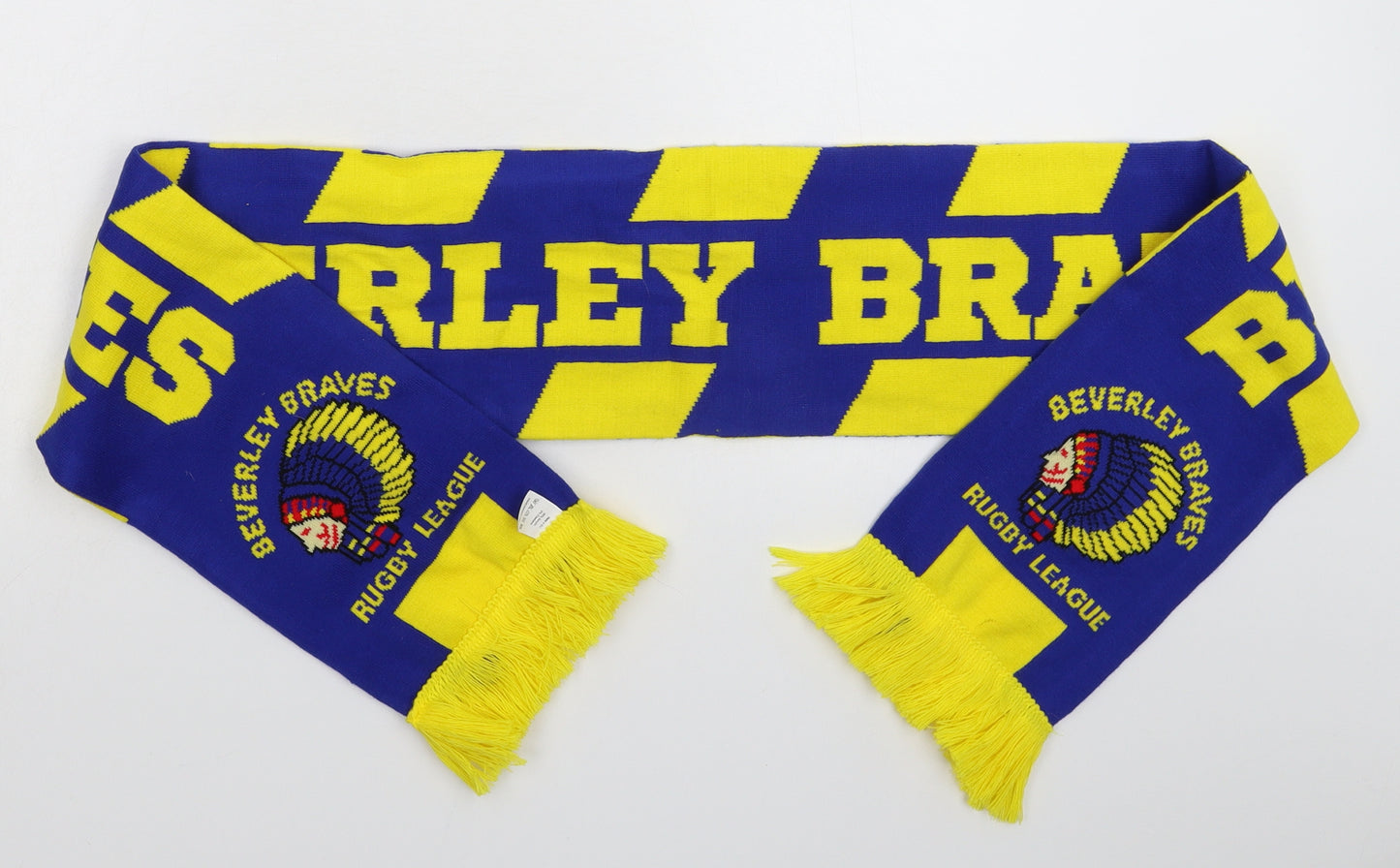 Beverly Braves Rugby Football Scarf 52 in 7 in