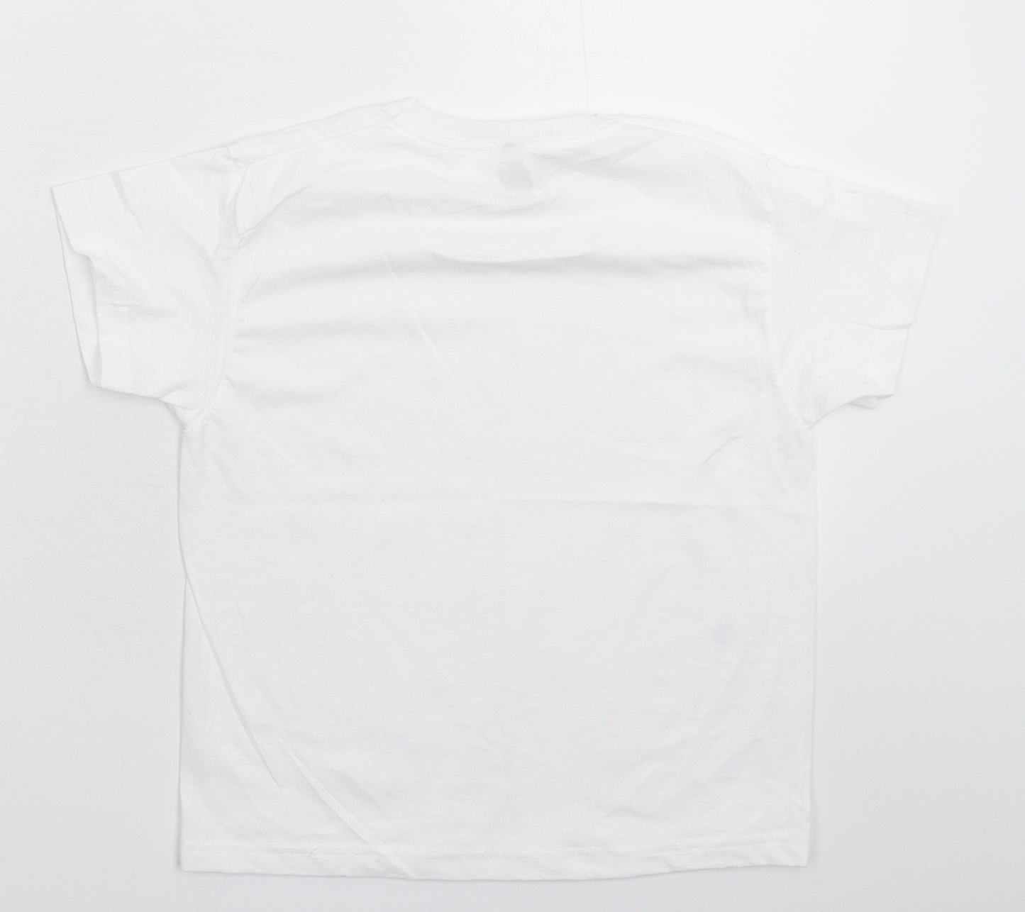 Fruit of the Loom Boys White   Basic T-Shirt Size 5-6 Years