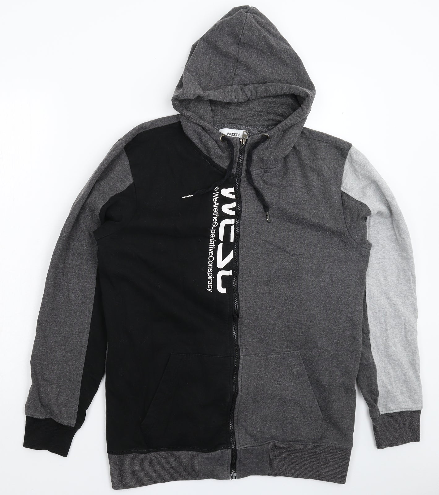 WeSC Mens Multicoloured   Full Zip Hoodie Size M