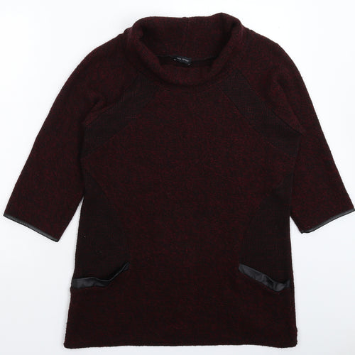 Luca Vanucci Womens Brown  Knit Jumper Dress  Size M