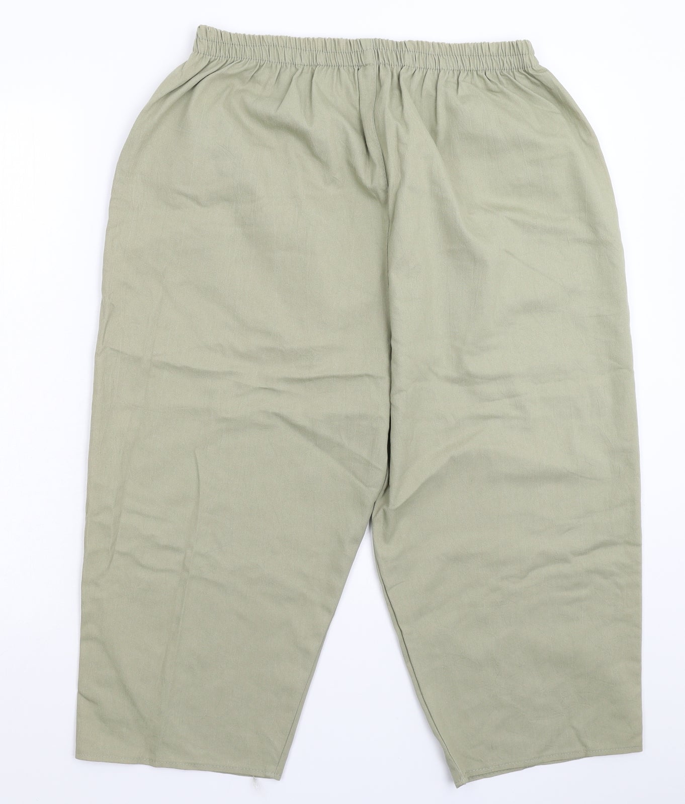 Grande Taille Womens Green   Cargo Shorts Size 24