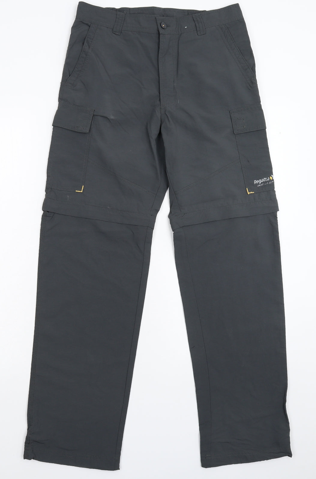 Regatta Mens Grey   Cargo Trousers Size 30 L31 in
