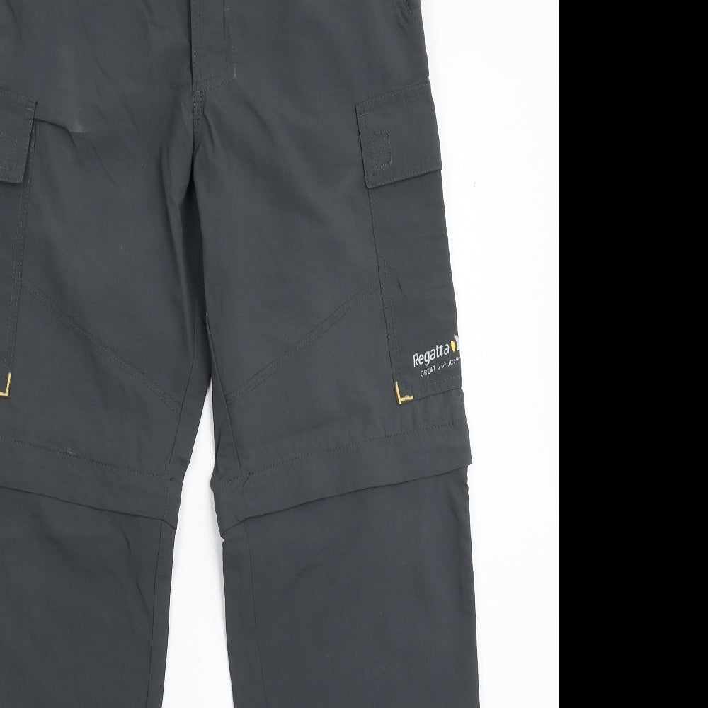 Regatta Mens Grey   Cargo Trousers Size 30 L31 in
