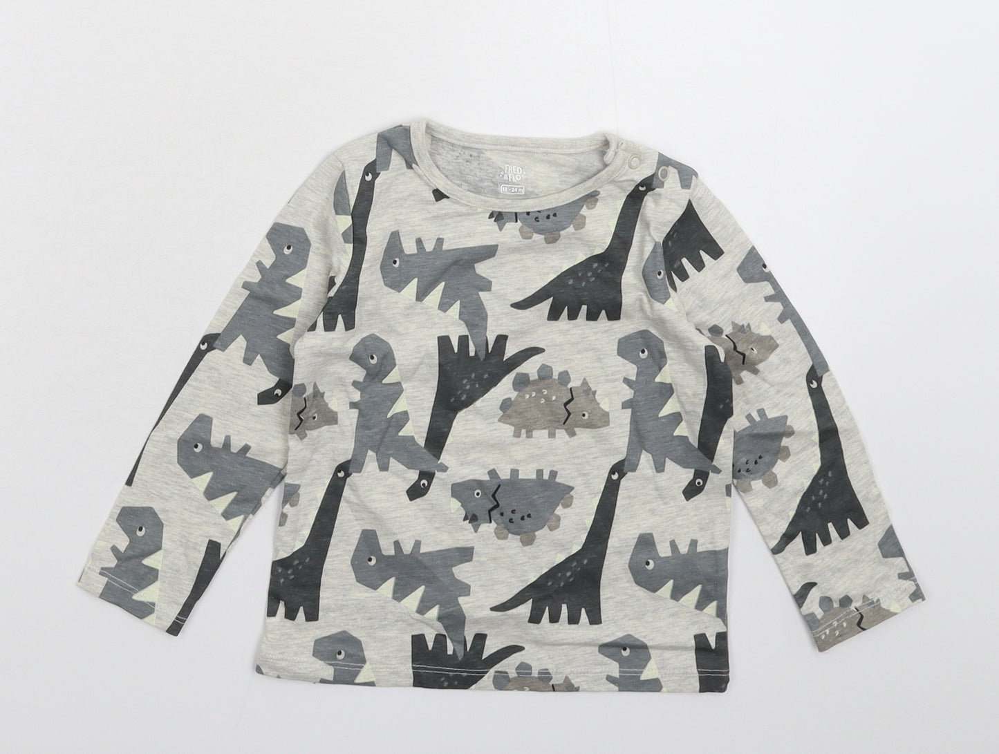 F&F Baby Grey   Basic T-Shirt Size 18-24 Months