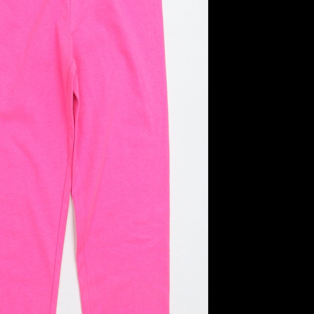 Matalan Girls Pink   Jegging Trousers Size 10 Years - Legging