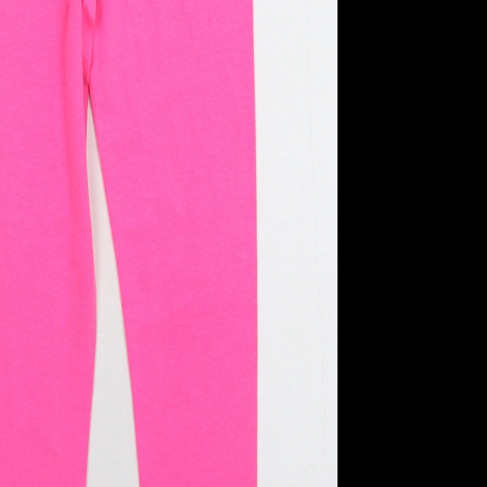 Matalan Girls Pink   Jegging Trousers Size 10 Years - Legging