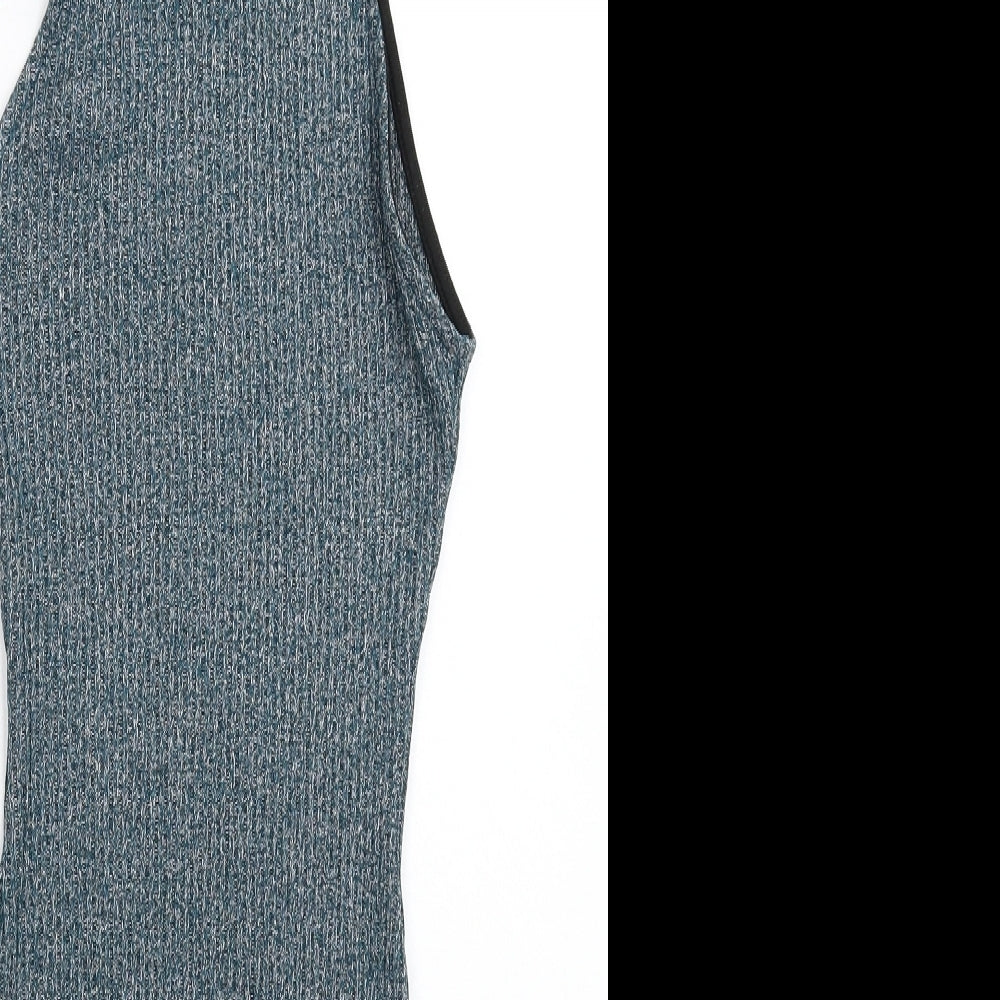 Topshop Womens Blue   Jumper Dress  Size 6