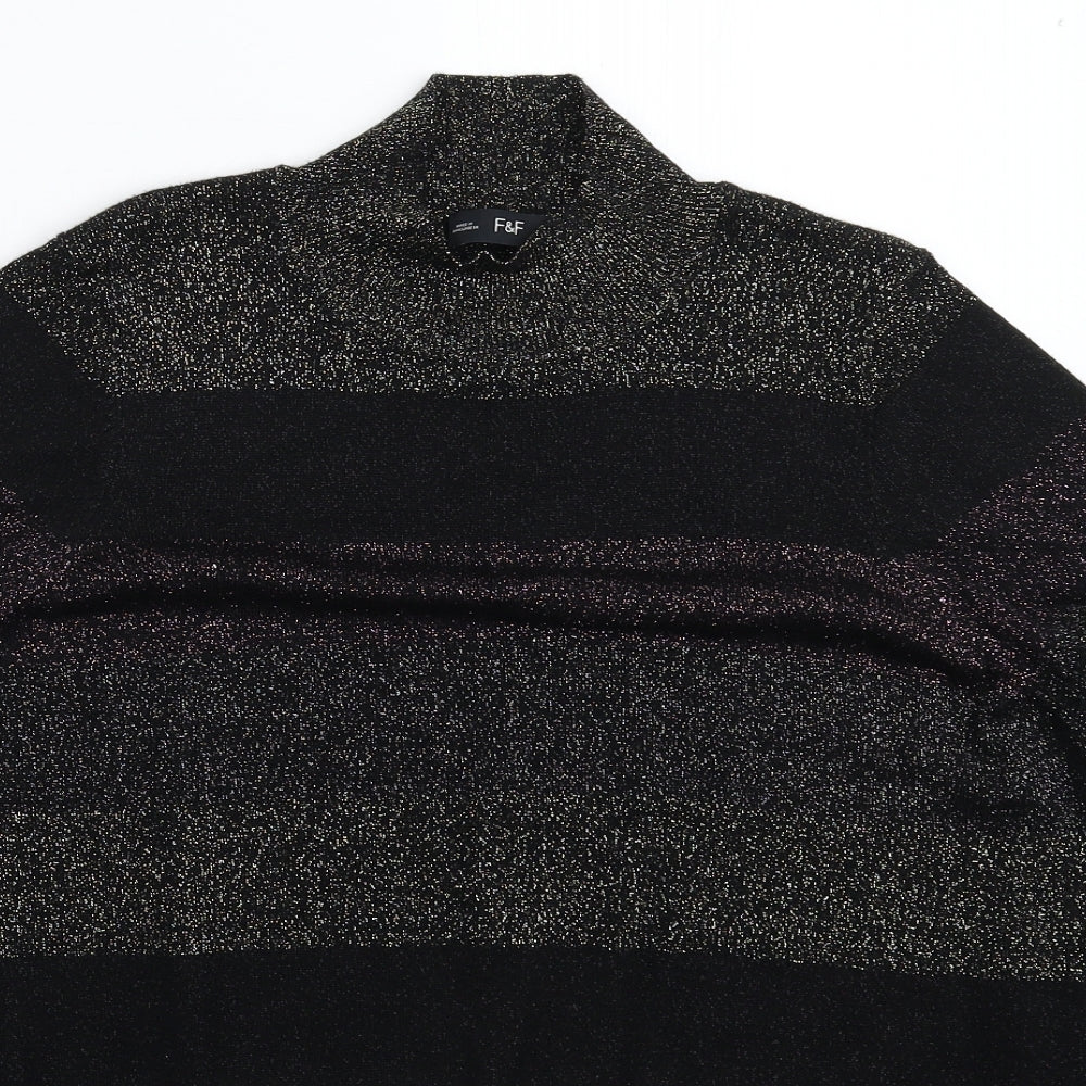 F&F Womens Multicoloured  Knit Pullover Jumper Size 20