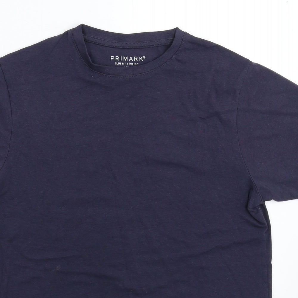 Primark Mens Blue    T-Shirt Size XS
