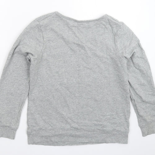 George Womens Grey   Pullover Sweatshirt Size 10