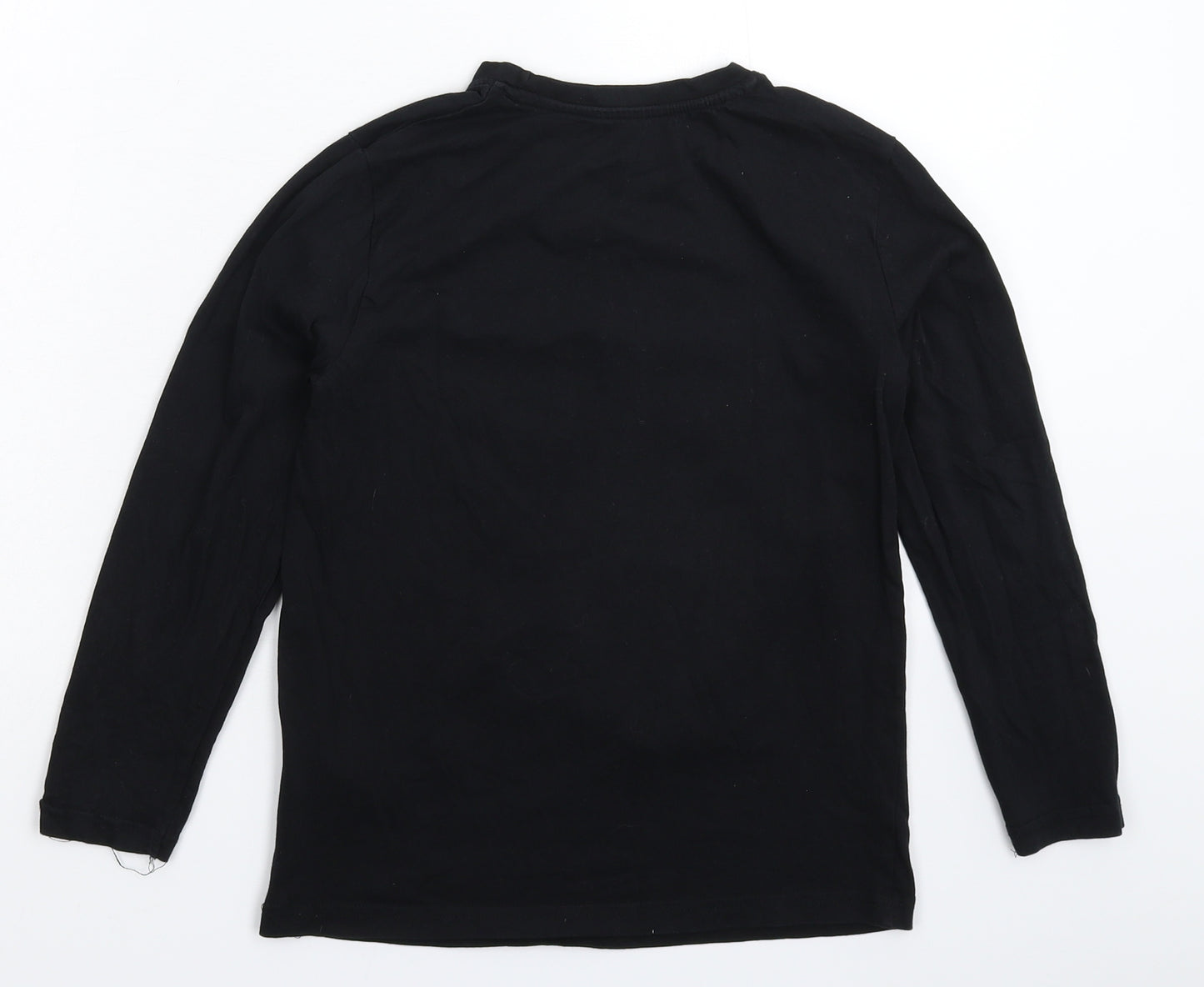 Primark Boys Black   Basic T-Shirt Size 9-10 Years