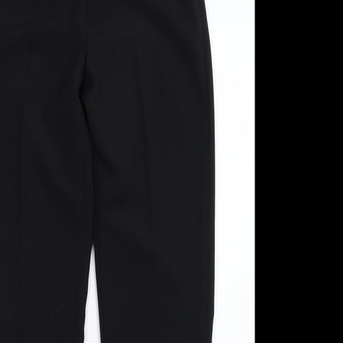 Debenhams Womens Black   Dress Pants Trousers Size 8 L28 in