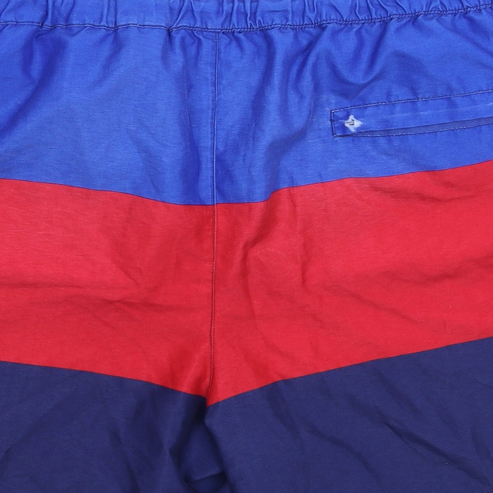 Huntington Mens Multicoloured   Athletic Shorts Size L