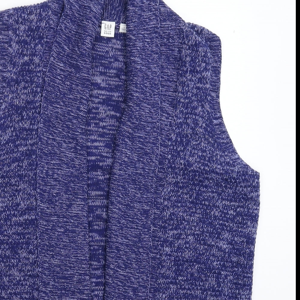 Gap Mens Blue  Knit Cardigan Jumper Size L