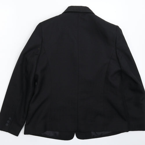 Special Collection  Womens Black   Jacket Suit Jacket Size 14