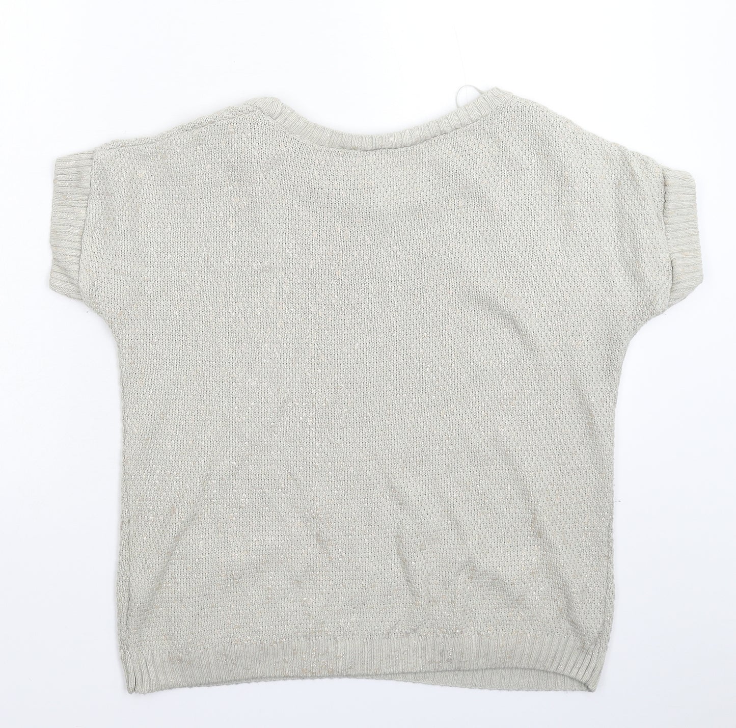 George Womens Grey  Knit Pullover Jumper Size 12