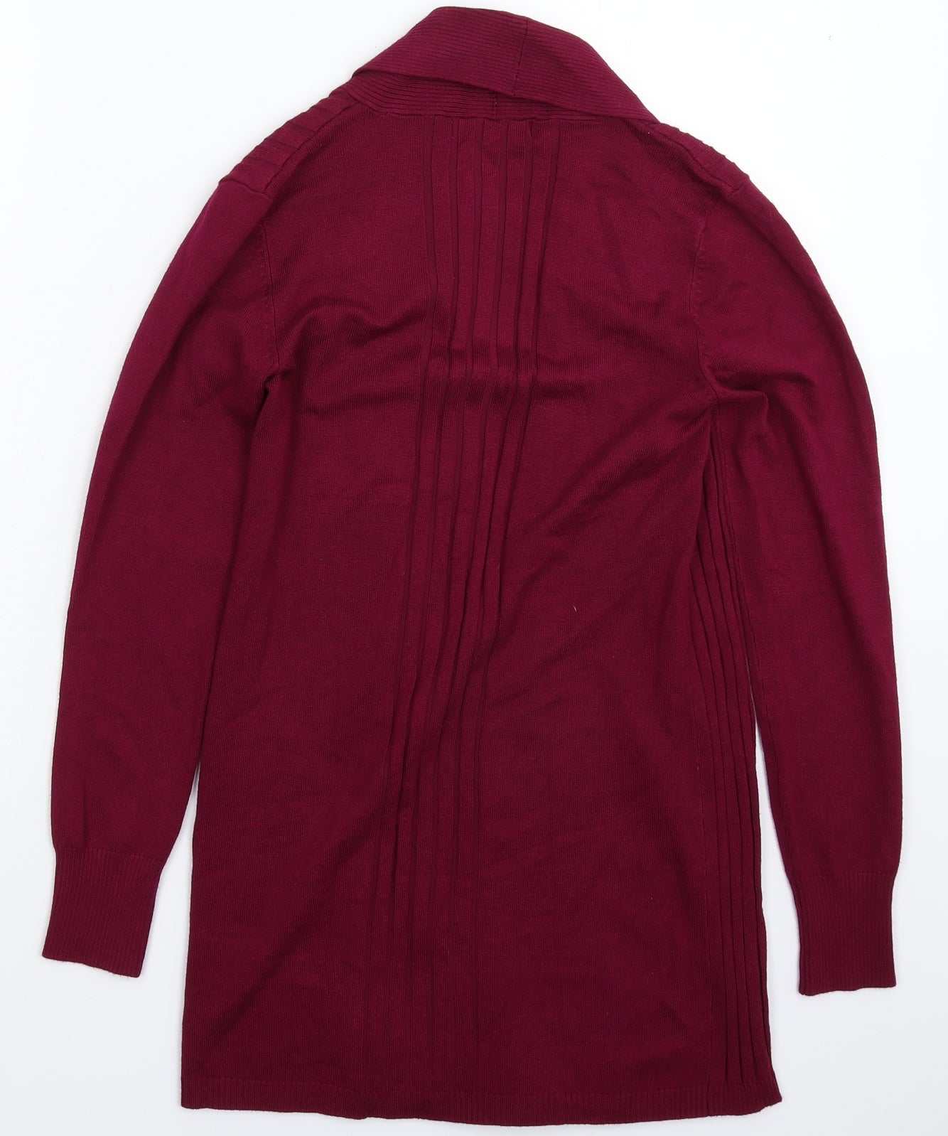 Nutmeg Womens Purple  Knit Cardigan Jumper Size 8