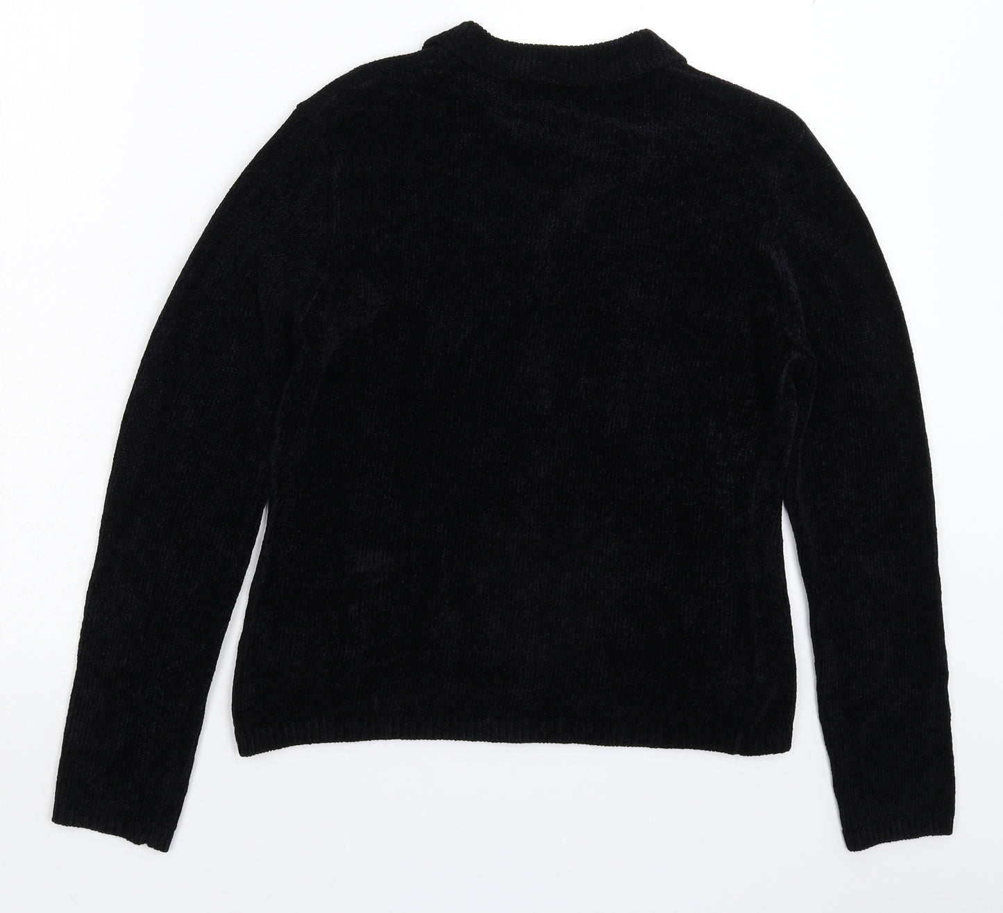 Topshop Womens Blue  Knit Cardigan Jumper Size 14