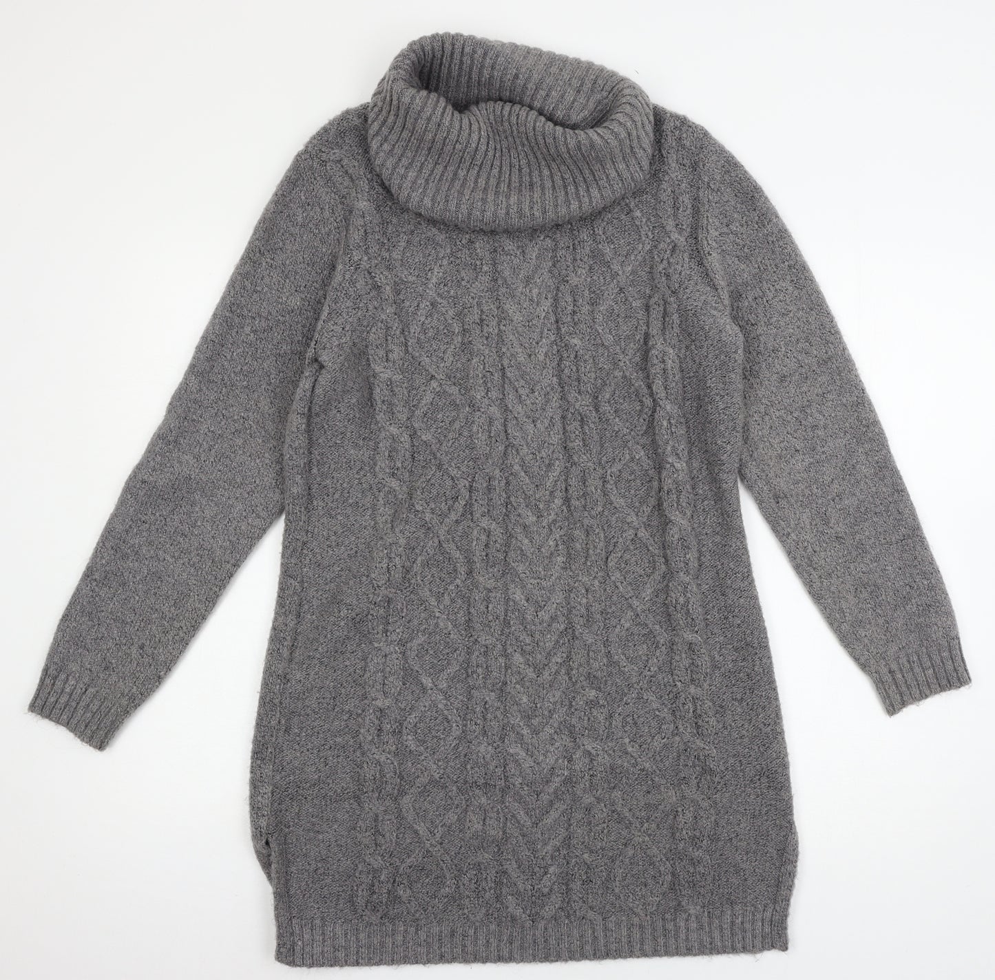 George Womens Grey  Knit Pullover Jumper Size 12
