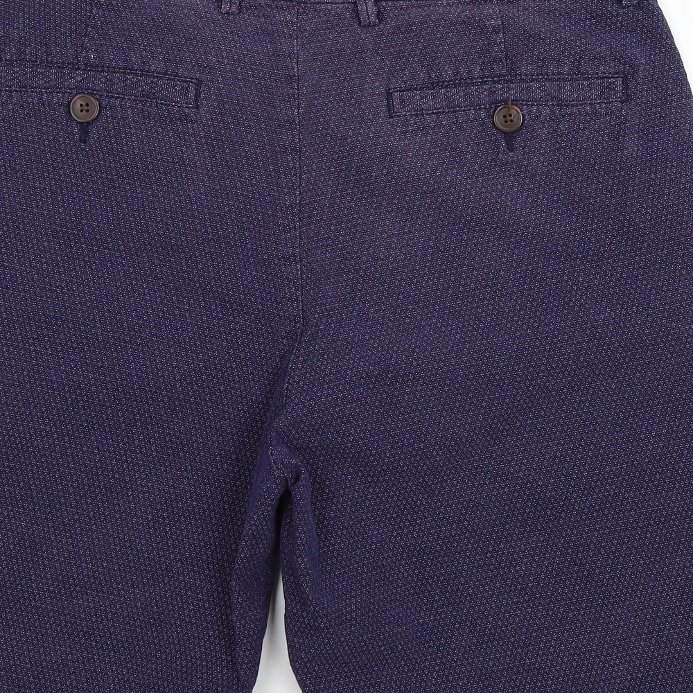 George Mens Blue  Denim Bermuda Shorts Size 34 in