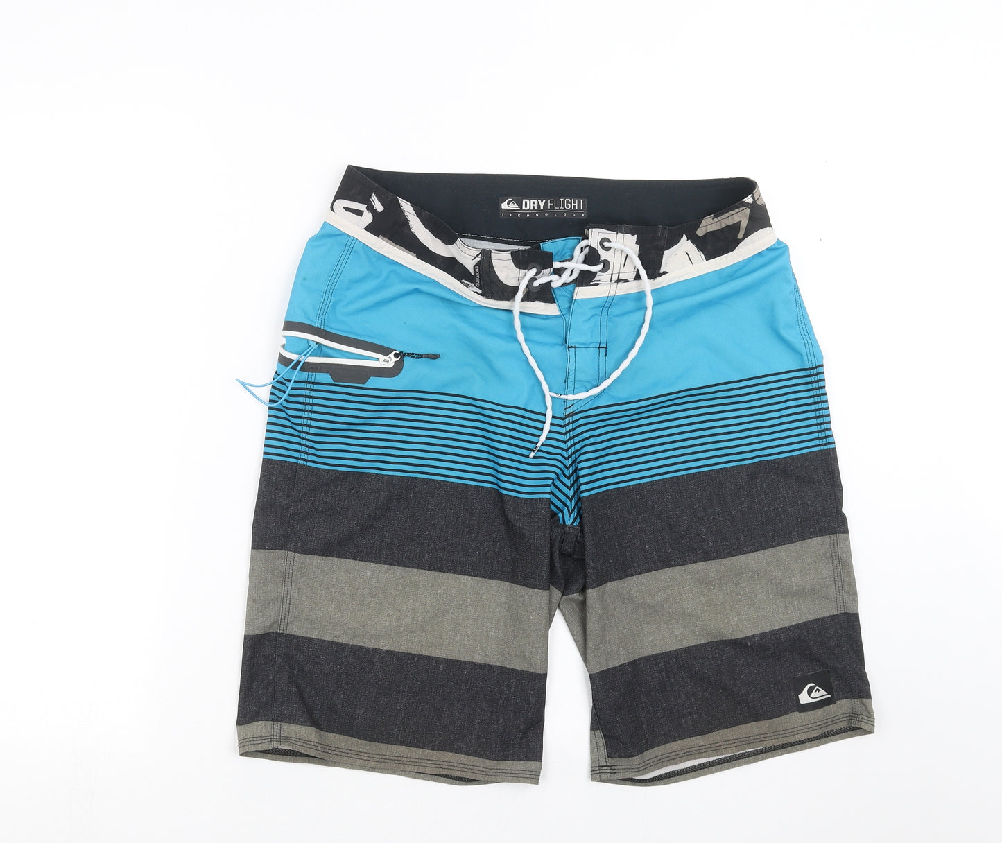Quiksilver Mens Blue   Bermuda Shorts Size 34 in