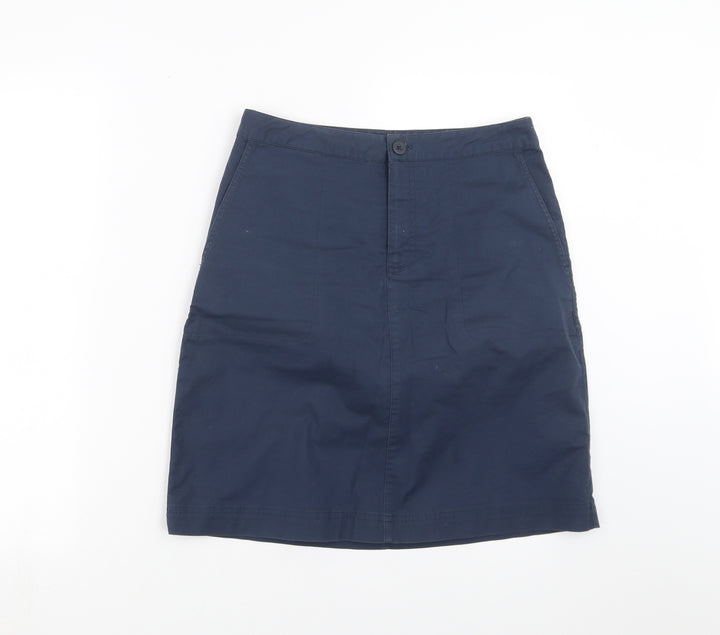 Gap Womens Blue A-Line Skirt Size L