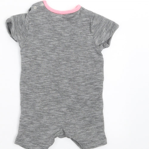 NEXT Baby Grey   Romper One-Piece Size 3-6 Months  - I like you