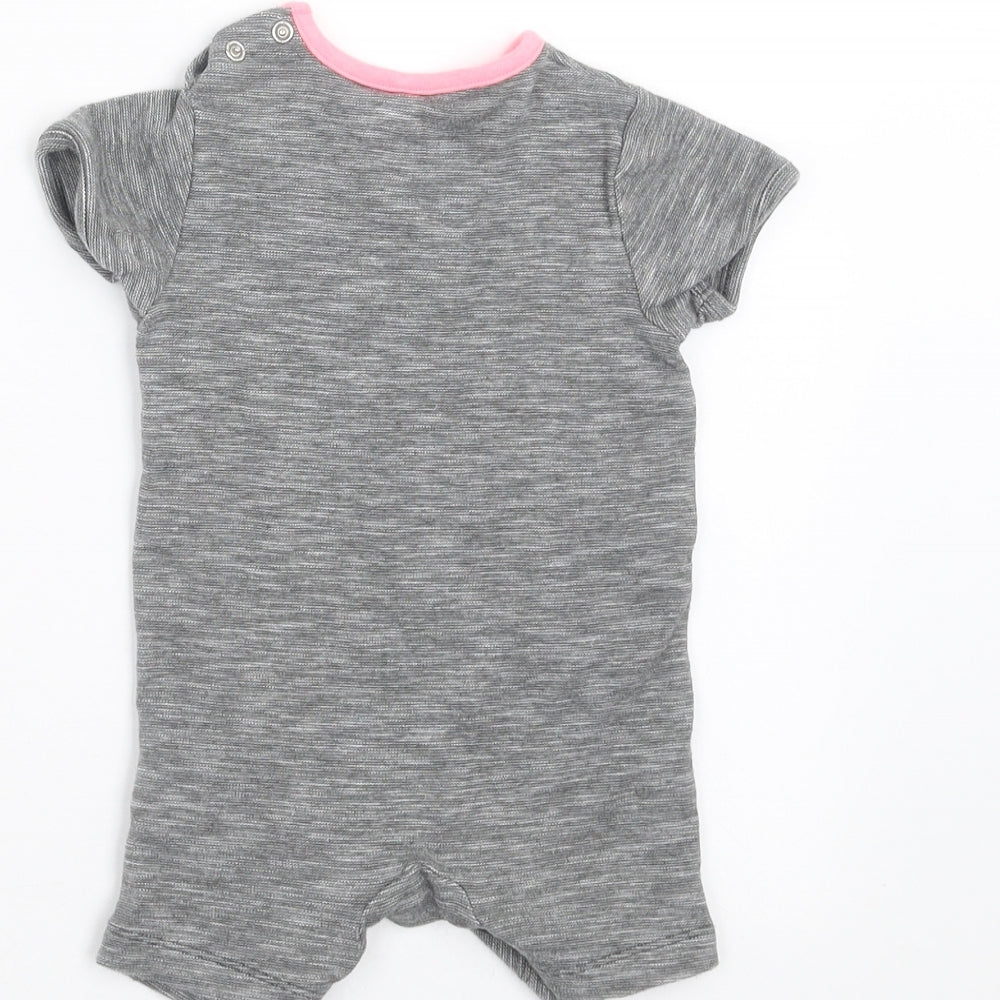 NEXT Baby Grey   Romper One-Piece Size 3-6 Months  - I like you