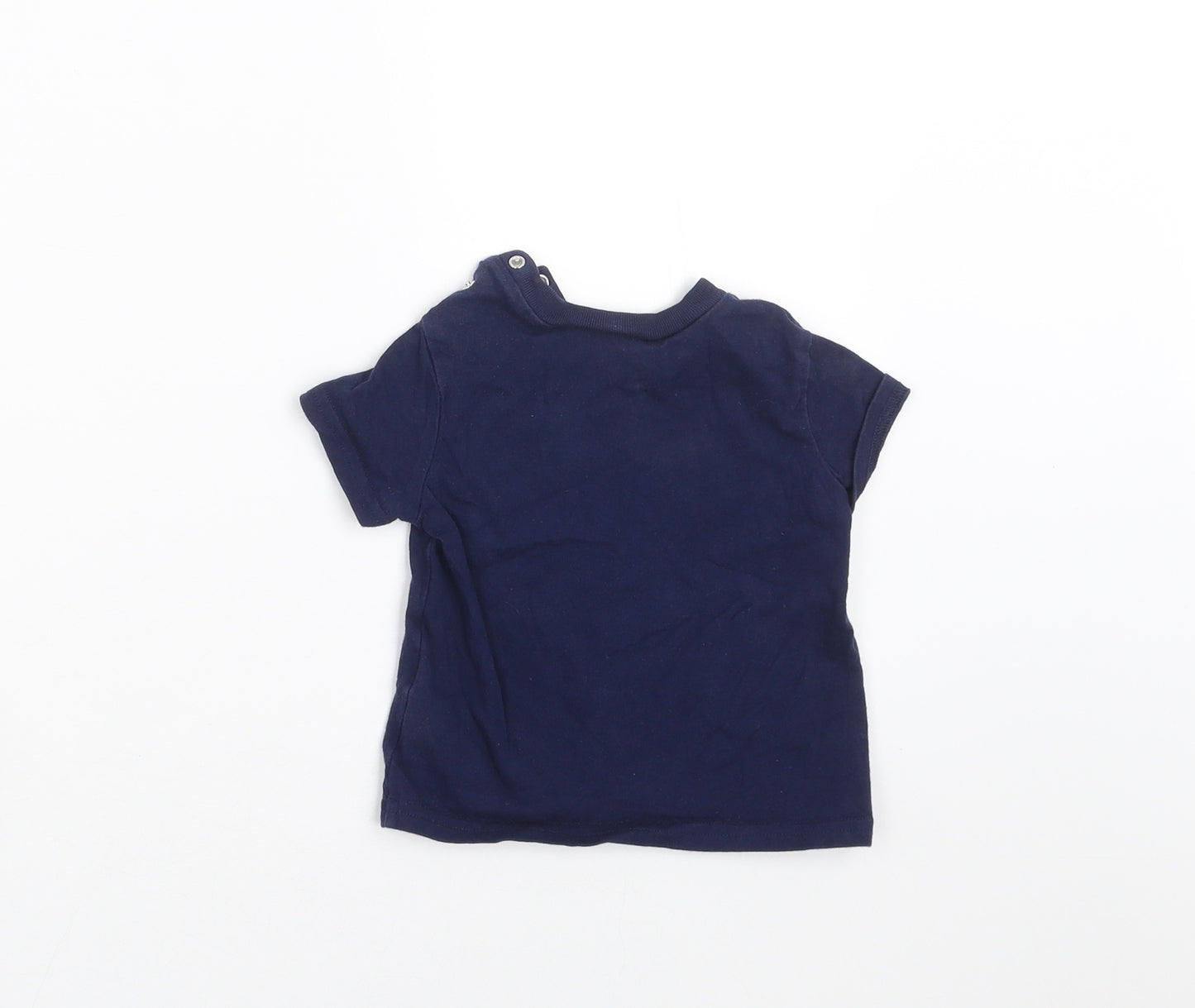 Ralph Lauren Boys Blue   Basic T-Shirt Size 9-12 Months