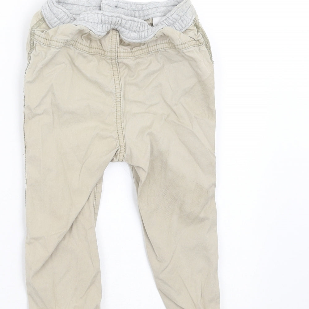 F&F Boys Beige    Trousers Size 12-18 Months