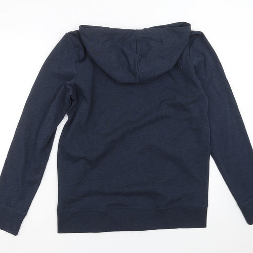 JACK & JONES Mens Blue   Full Zip Hoodie Size L
