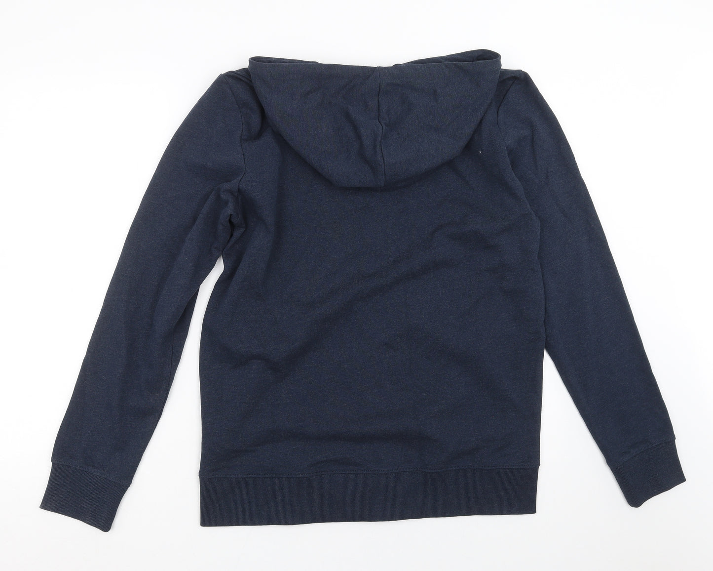 JACK & JONES Mens Blue   Full Zip Hoodie Size L