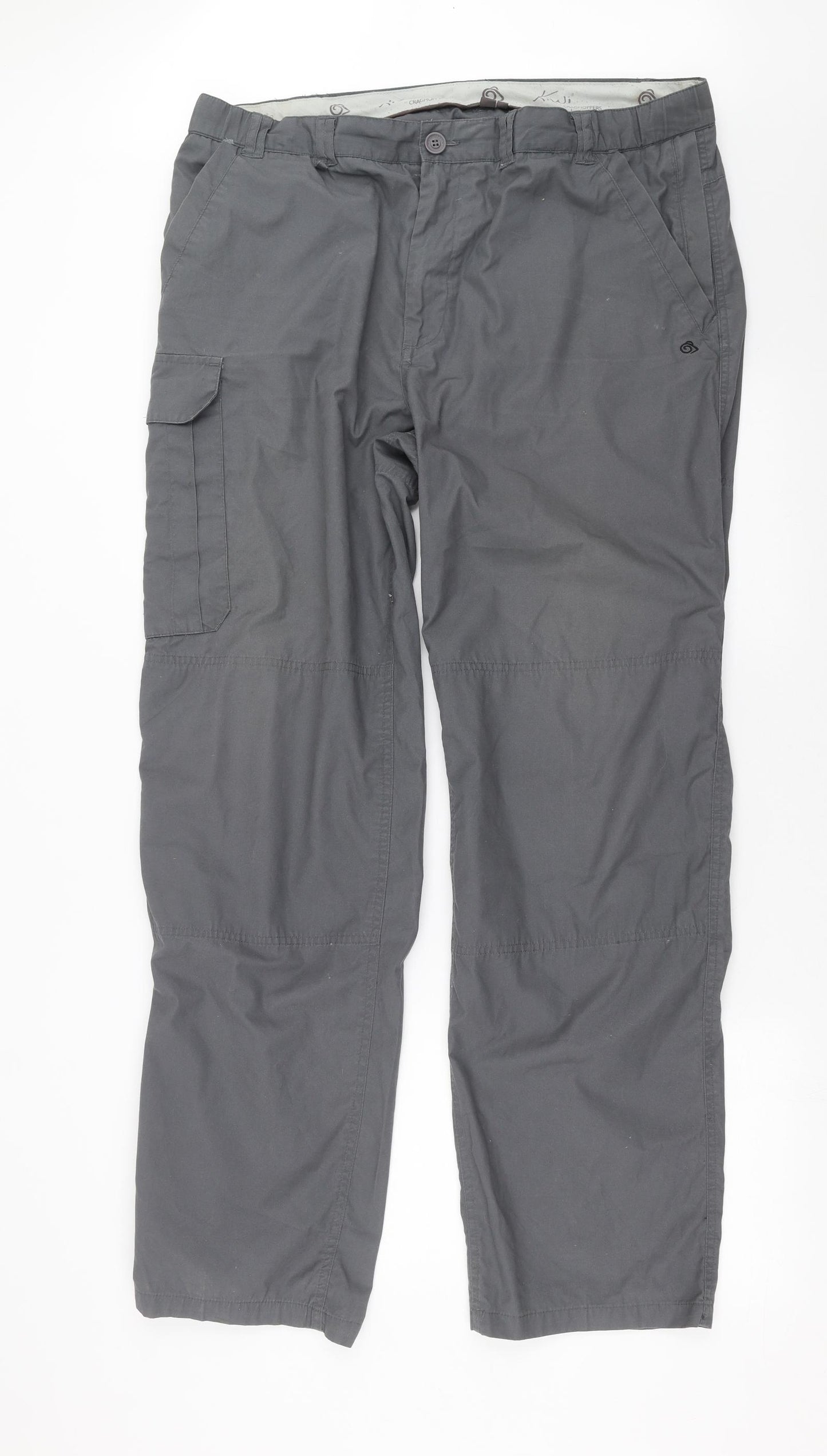 Craghoppers Mens Grey   Cargo Trousers Size 38 in L33 in