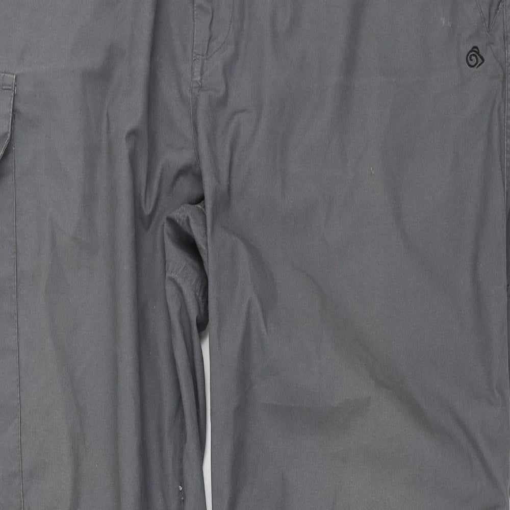 Craghoppers Mens Grey   Cargo Trousers Size 38 in L33 in