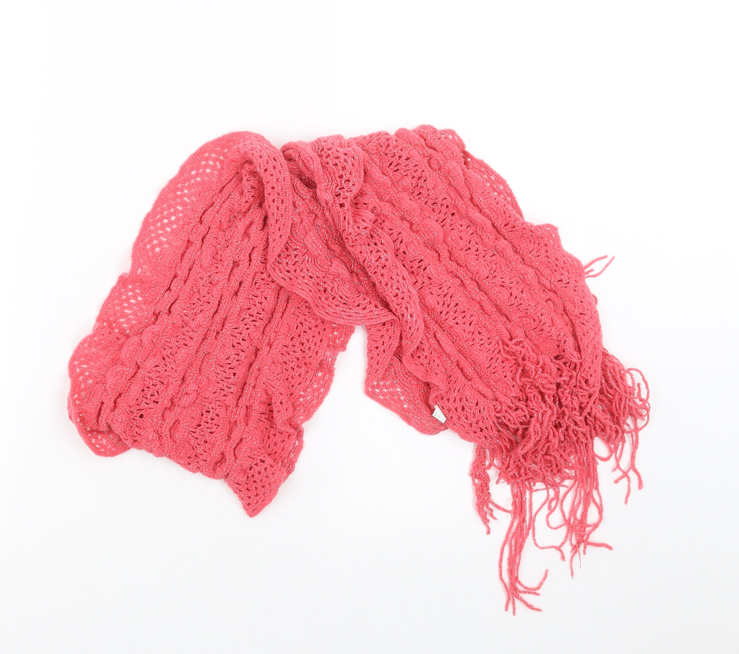 Preworn Womens Pink    Scarf
