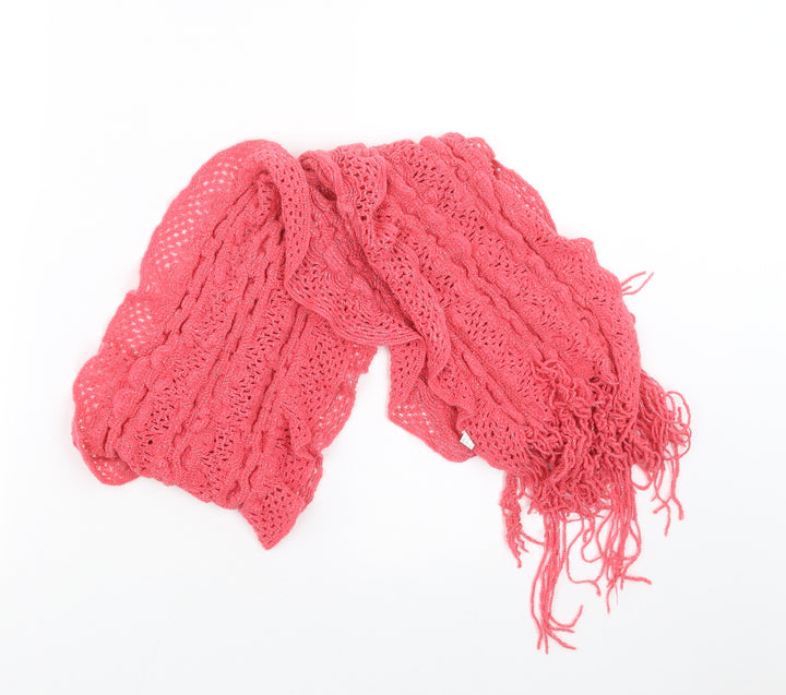 Preworn Womens Pink    Scarf