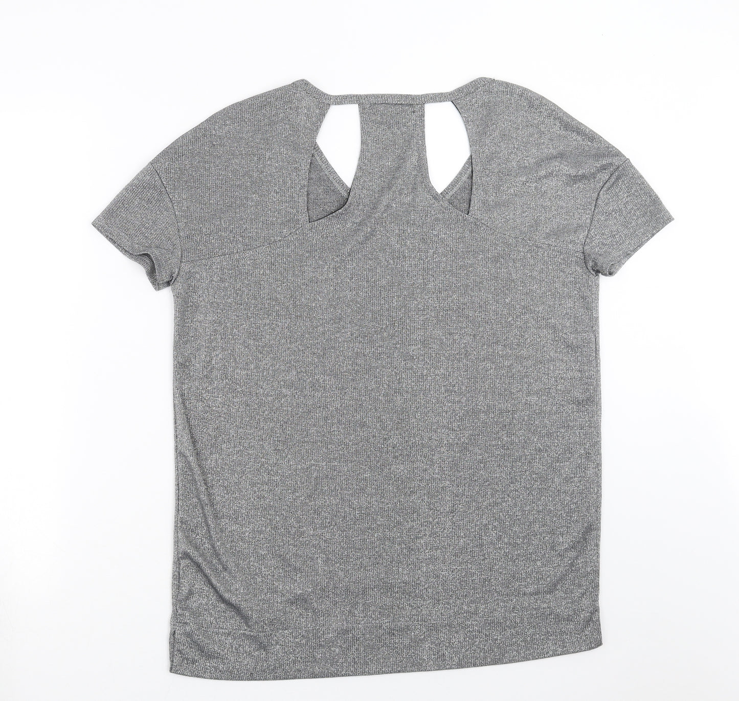 NEXT Womens Silver   Basic T-Shirt Size 10